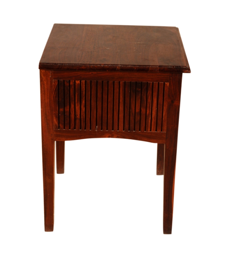 Fancy Sheesham Wood End Table by Mudra Online End Tables Furniture