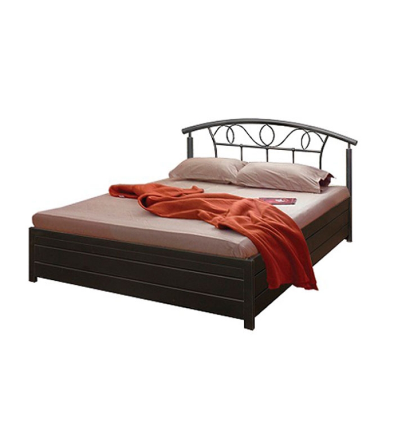 FK Metal Bed With Storage (Queen Size) by FurnitureKraft Online Queen