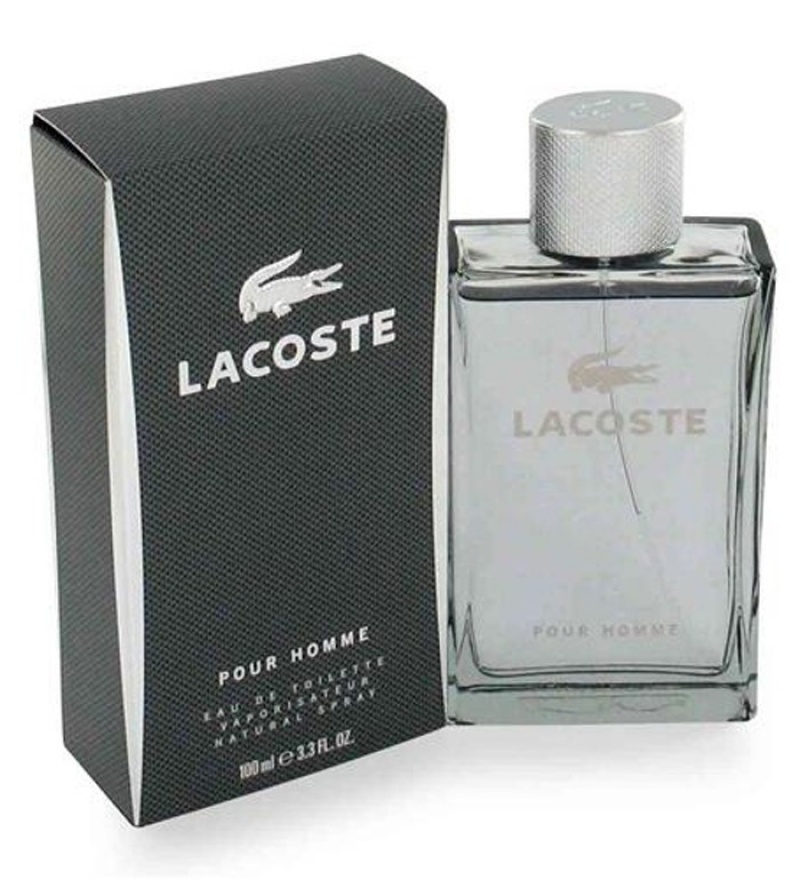 Lacoste Pour Homme Edt Spray (3.4 Oz/100 Ml)