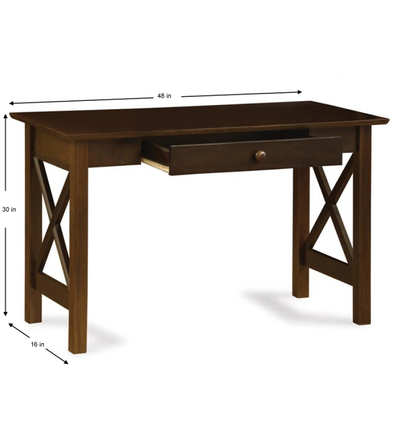 Mango Wood Honey Medium Writing Desk by Mudramark Online Study