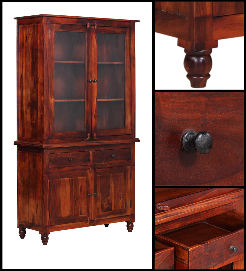 Newnham Crockery in Honey Oak Finish by Woodsworth by