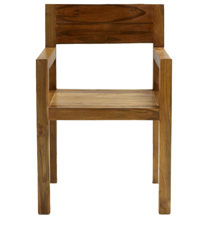 Olida Mango Wood Dining Set (Four Chairs and Bench) by Mudra Online