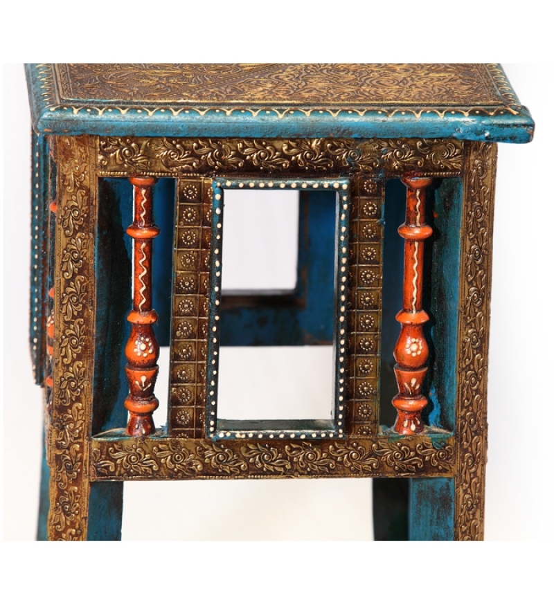 Rangilo Rajasthan Fancy End Table by Mudra Online Rangilo Rajasthan
