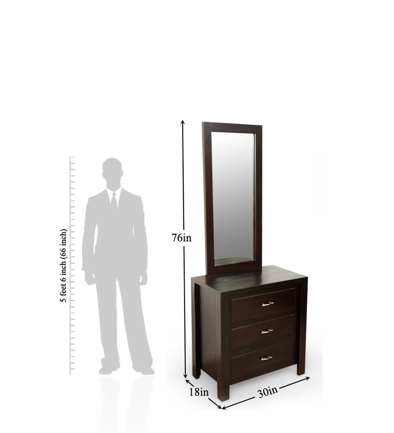 Saffron Classy Bedroom Combo Set (King Size Bed+Dressing Table with