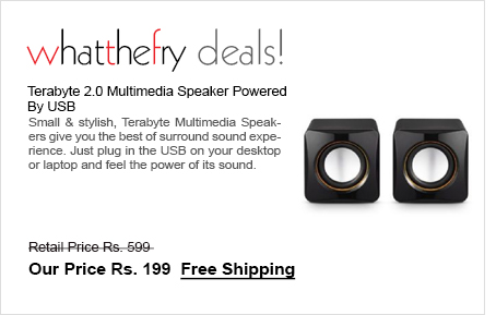 Terabyte 2.0 Multimedia Speaker Powered By USB  