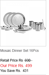 Mosaic Dinner Set 16Pcs  