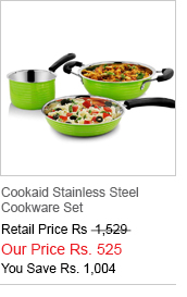 Cookaid Stainless Steel Cookware Set