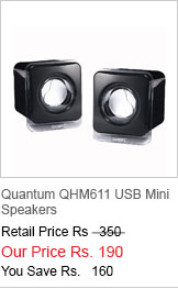 Quantum QHM611 USB Mini Speakers