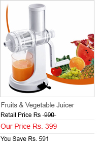 Famous / Flora / Apex All in One Fruits & Vegetable Juicer