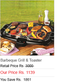 Kawachi Electric Barbeque Grill And Toaster