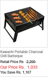 Kawachi Portable Barbeque Charcoal Grill