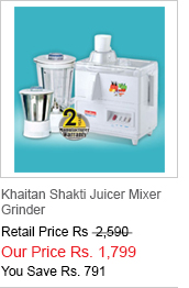 Khaitan Shakti Juicer Mixer Grinder