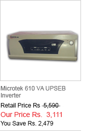 Microtek 610 VA UPSEB Inverter