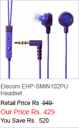 Elecom EHP-SMIN102PU Headset