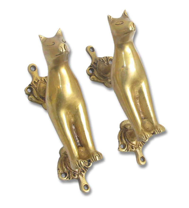 Home Sparkle Cat Shaped Handles by Home Sparkle Online Door Handles