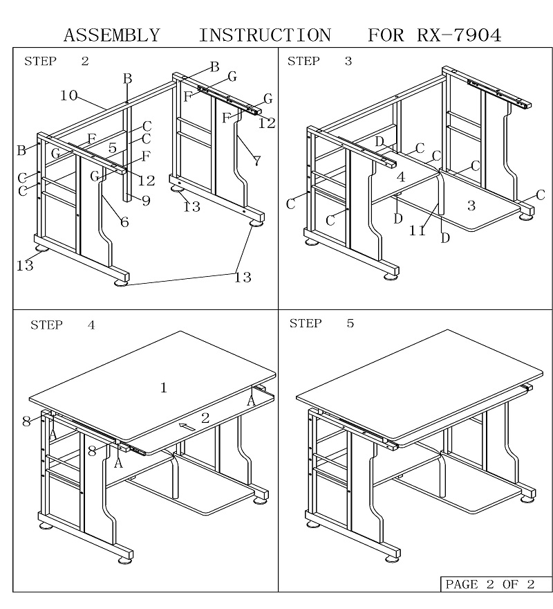 Nilkamal Alpha Computer Table by Nilkamal Online - Modern - Furniture ...