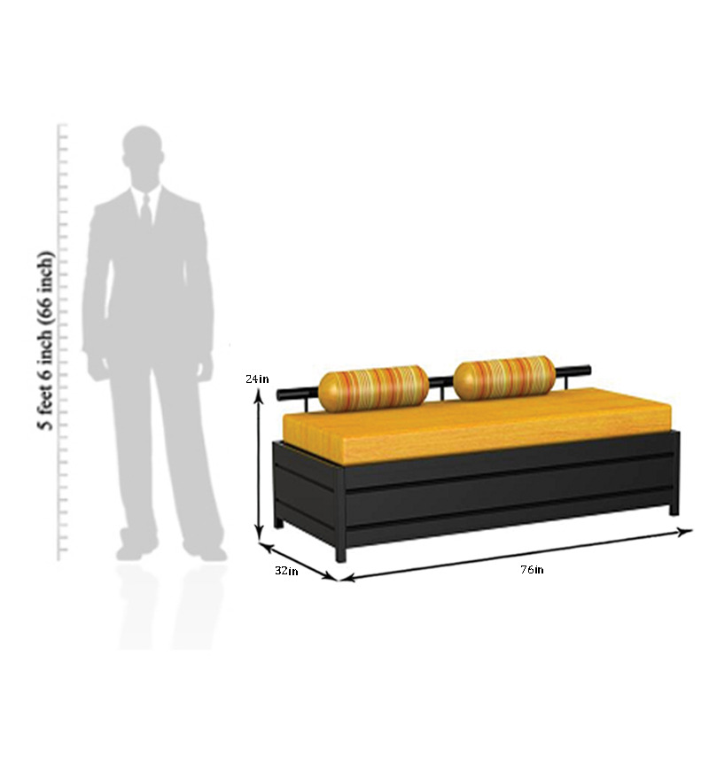 Nilkamal Ashley Diwan Bed by Nilkamal Online Single Beds Furniture