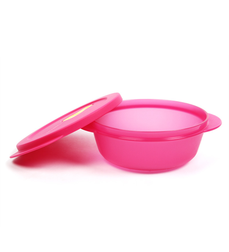 Buy Tupperware Pink Round Tab Seal Container Online - Airtight Storage ...