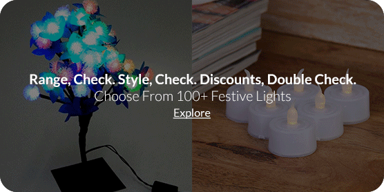  100+ Festive Lights To Choose From. 
