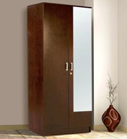 Hotaka Wardrobe with Mirror by Mintwud