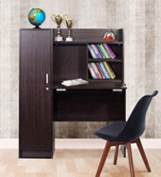 Nakamura Study Table with Cabinet by Mintwud